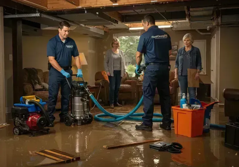 Basement Water Extraction and Removal Techniques process in Valdese, NC